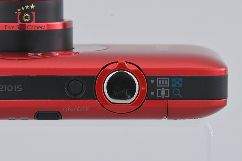 中古】Canon キヤノン IXY Digital 210 IS レッド コンパクトデジタル