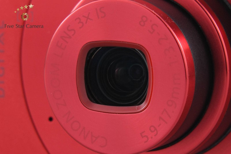 中古】Canon キヤノン IXY Digital 210 IS レッド コンパクトデジタル