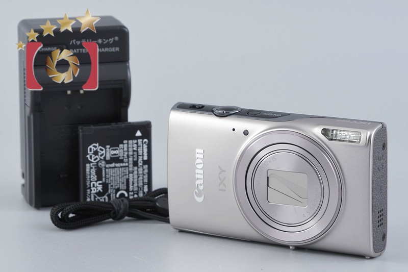 中古】Canon キヤノン IXY 650 シルバー コンパクトデジタルカメラ