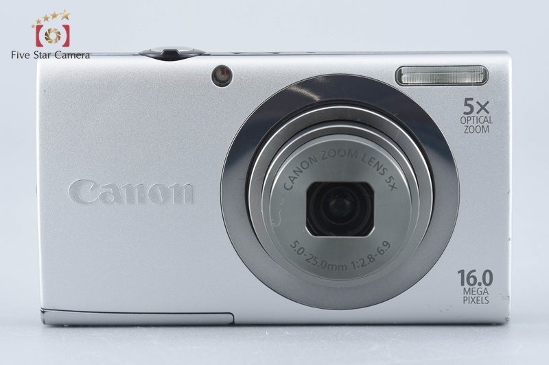 中古】Canon キヤノン PowerShot A2300 シルバー コンパクトデジタル