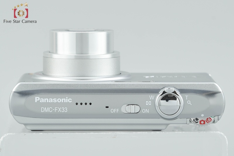 中古】Panasonic パナソニック LUMIX DMC-FX33 プレシャスシルバー