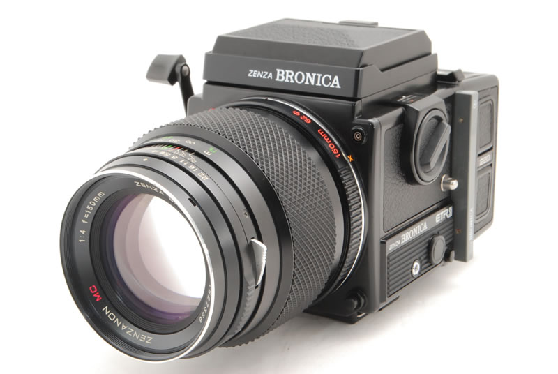 ZENZA BRONICA ETR とレンズ-