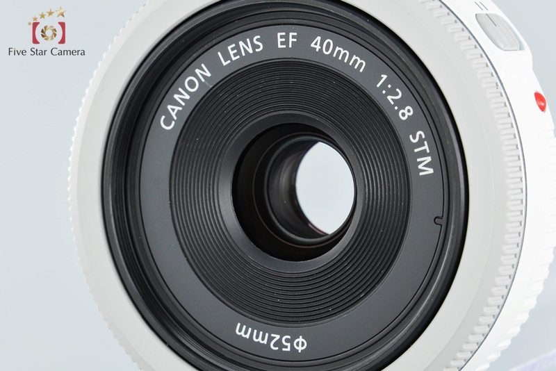5/12までおまけあり【美品】動作確認済み Canon EF 40mm Excellent!! Canon EF 40mm f/2.8 STM White | eBay