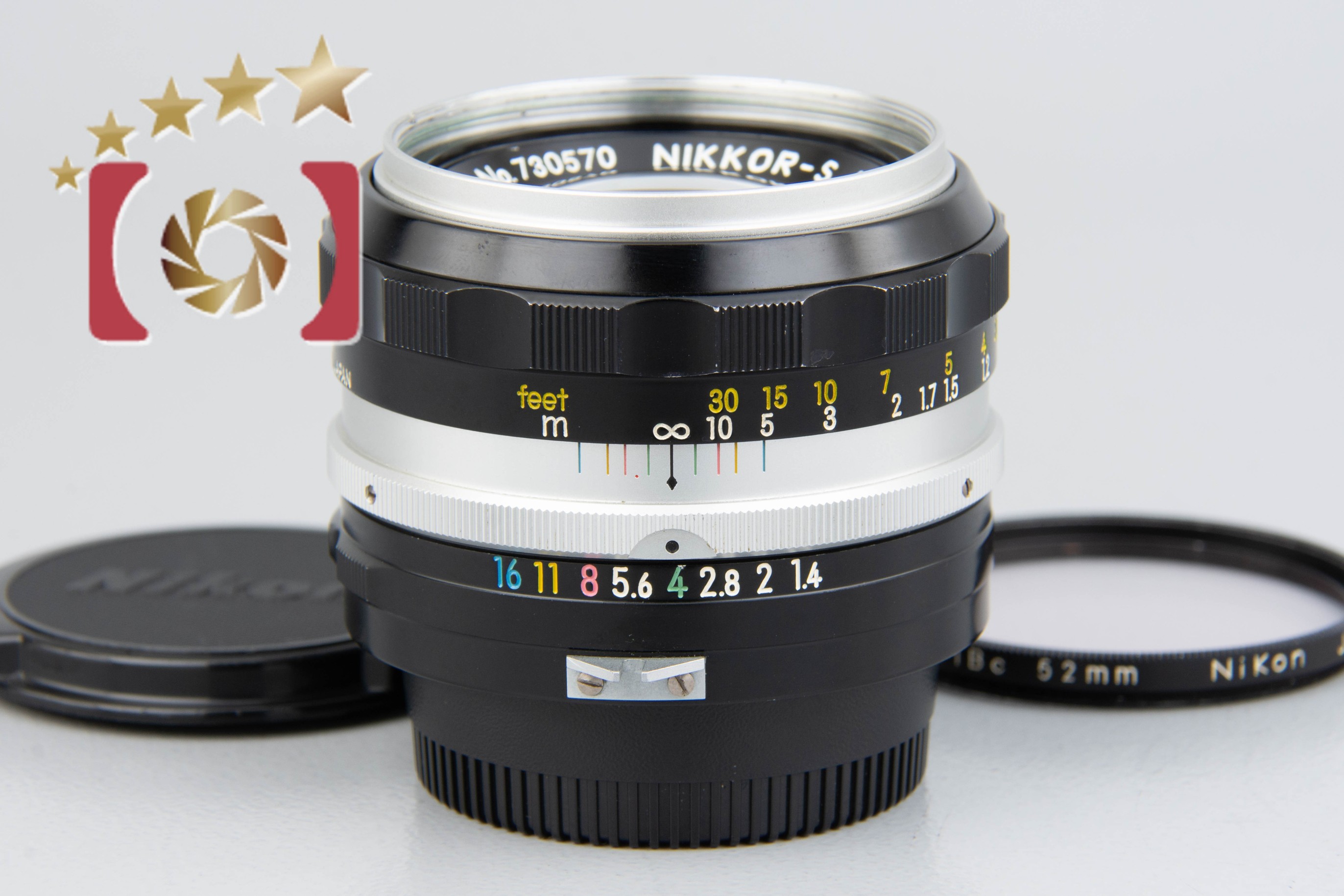 Nikon NIKKOR-S Auto 50mm f/1.4 Non Ai Lens | eBay