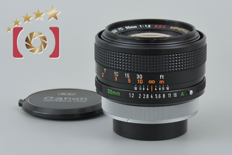 Very Good!! Canon FD 55mm f/1.2 S.S.C. ASPHERICAL 2025.01