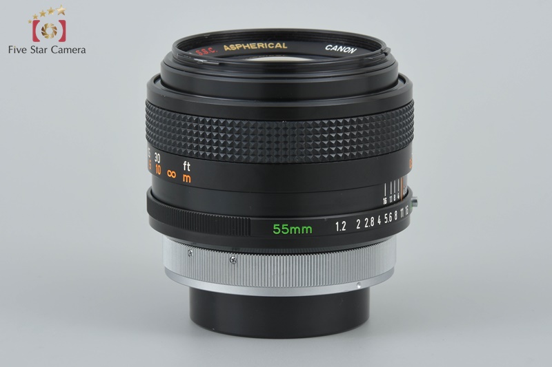 Very Good!! Canon FD 55mm f/1.2 S.S.C. ASPHERICAL 2025.01
