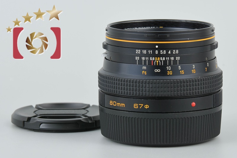 サマーセール ミニグランド バンドル f/2.8 80mm ZENZANON-S Bronica Zenza Good!! Very for SQ-A SQ, フィルムカメラ